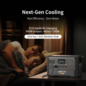 Pecron F3000LFP Estación de Energía Portátil 3072Wh (48V 64Ah) | Generador Solar Portátil | 3600W (Pico 4500W)